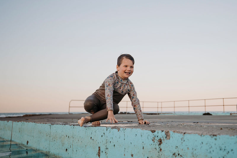 Kids Wetsuit Full Length Steamer - Reef