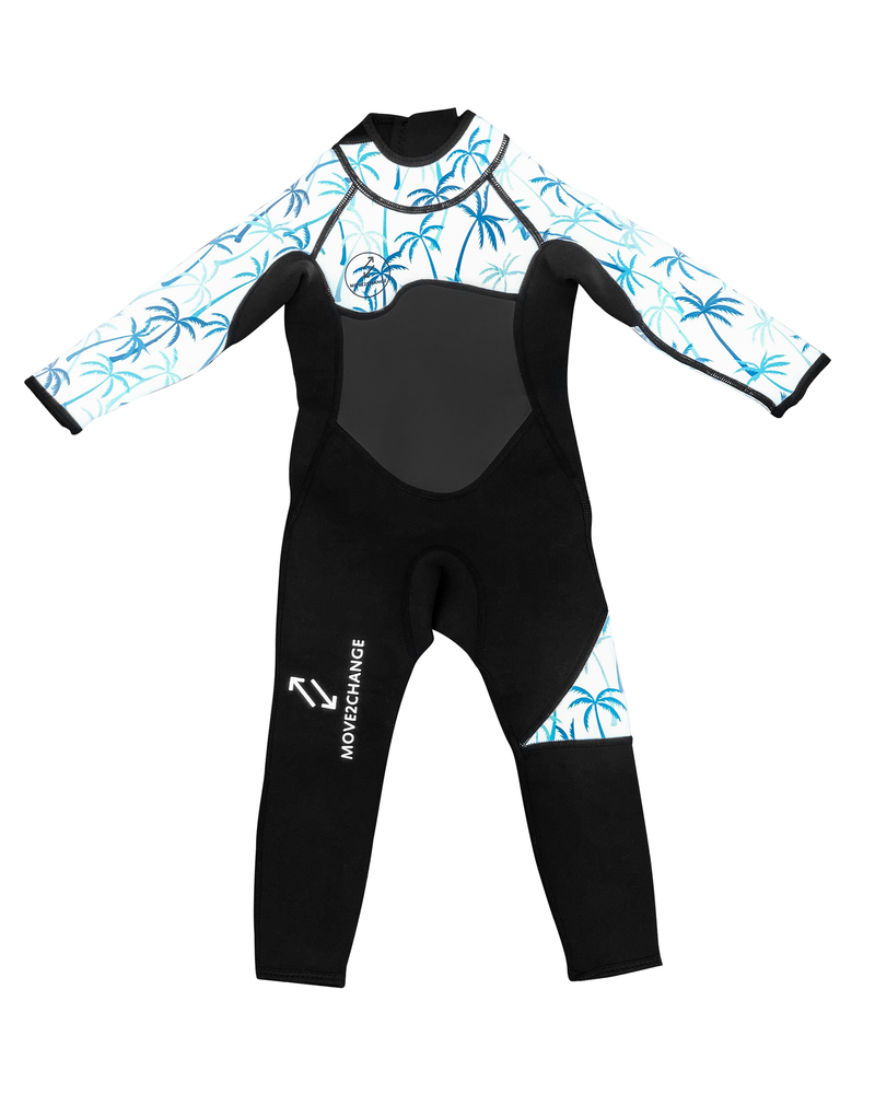 Kids palm full length steamer wetsuit